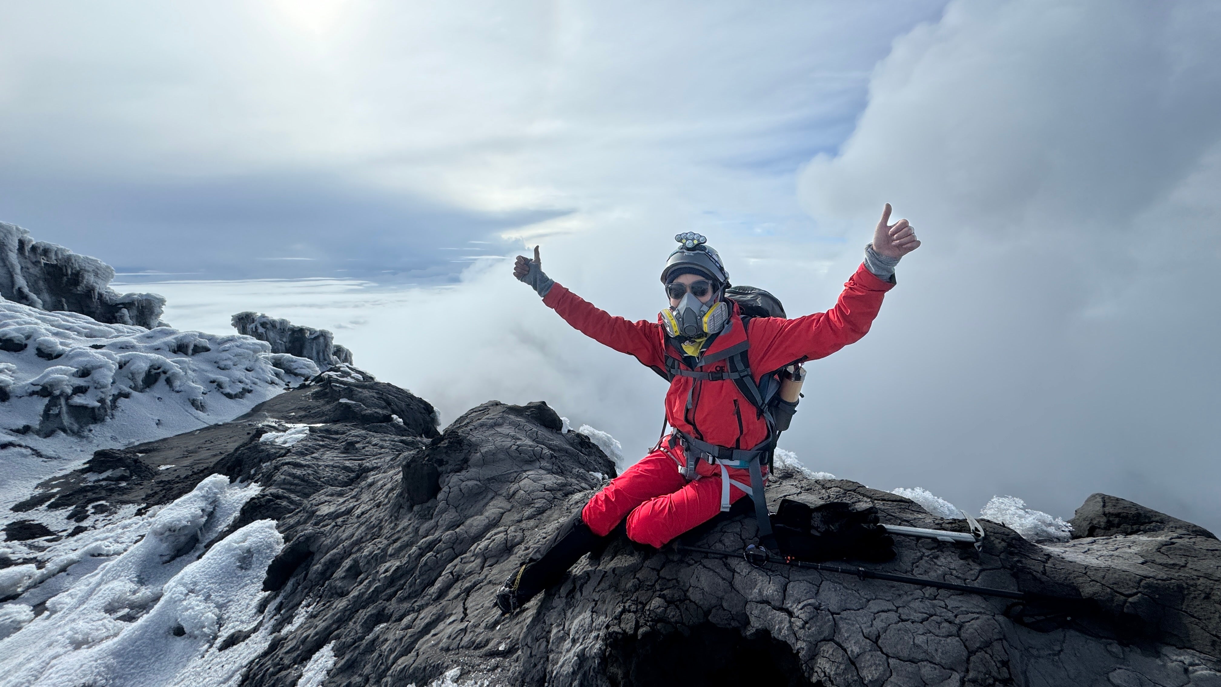 My experience climbing a 20K foot volcano