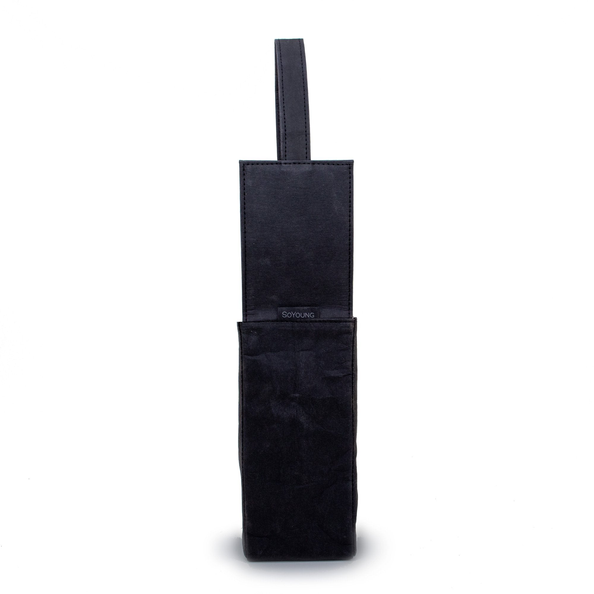Black Paper Wine Tote
