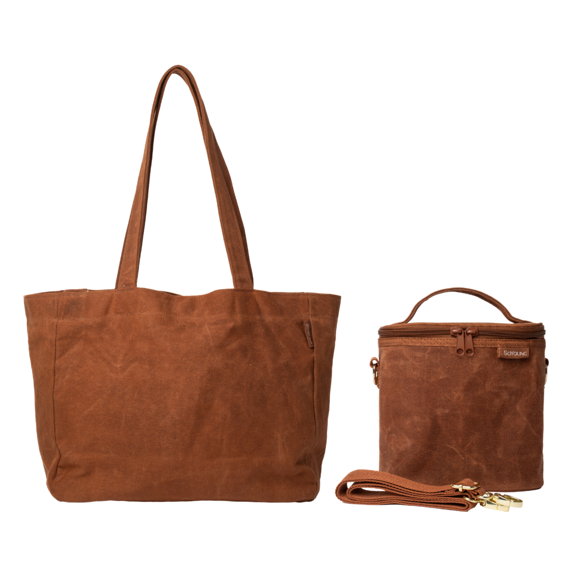 Cinnamon Waxed Canvas Bundle - 2pc