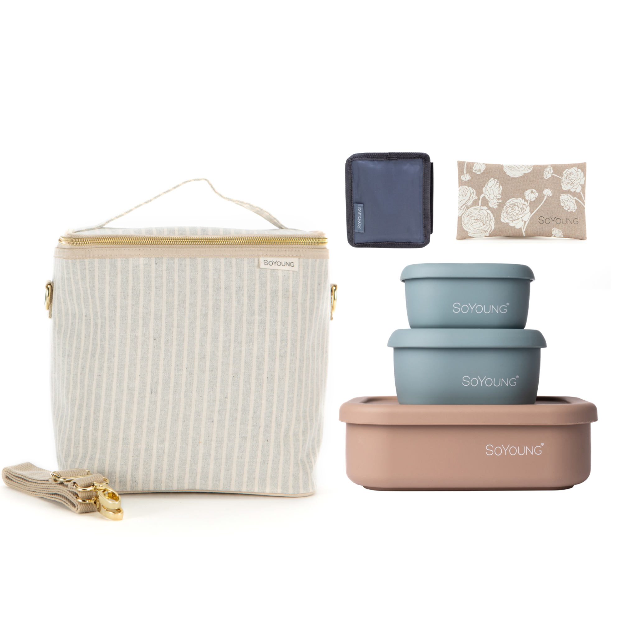 The Ultimate Lunch Bundle - Sand & Stone - 6pc