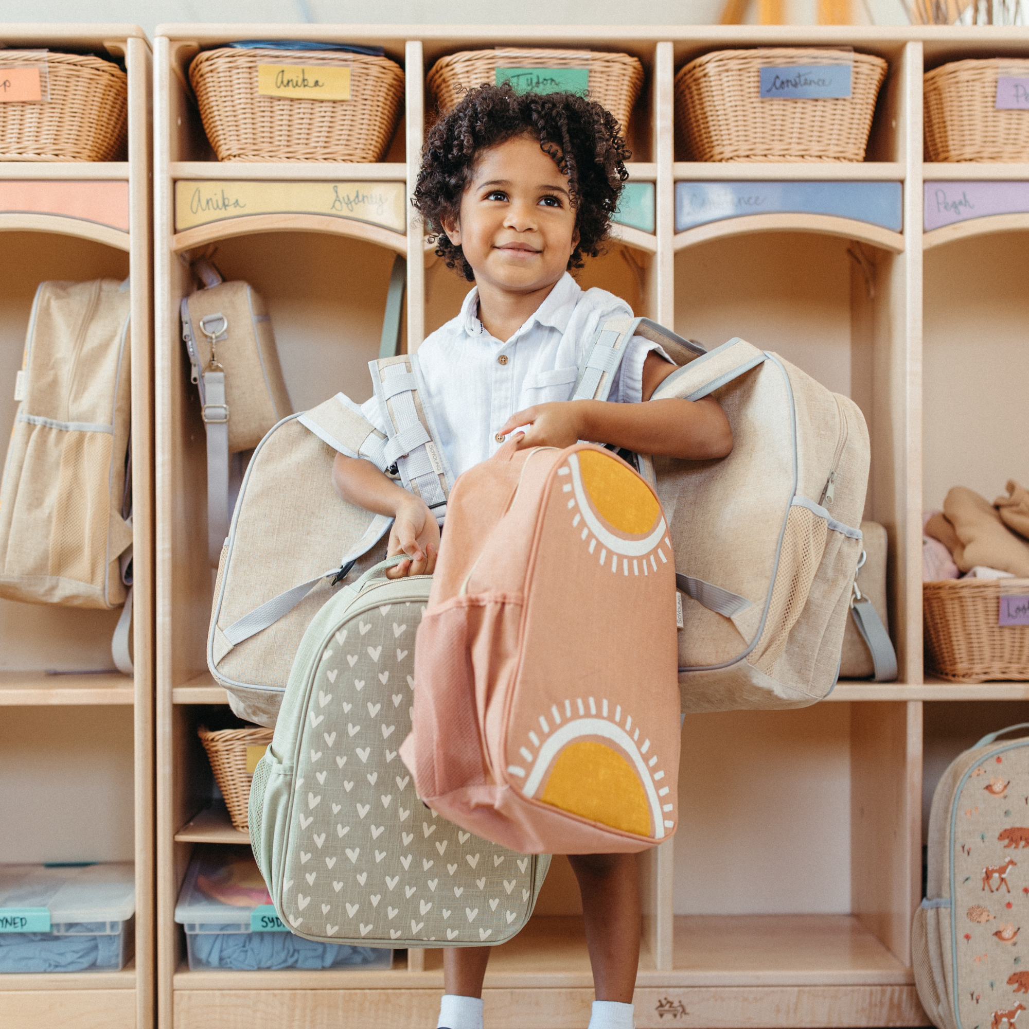 Sunrise Muted Clay Toddler Backpack