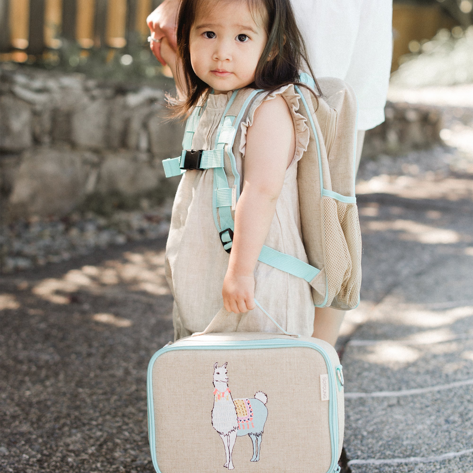 Groovy Llama Toddler Backpack