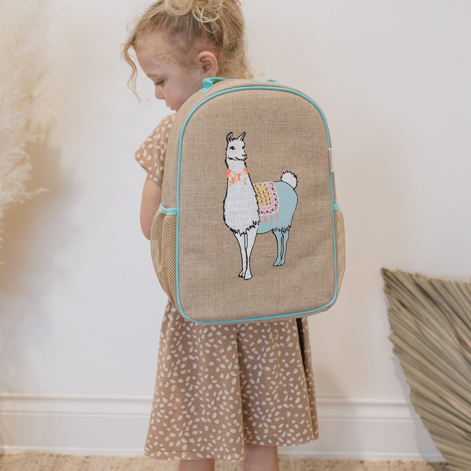 Groovy Llama Toddler Backpack