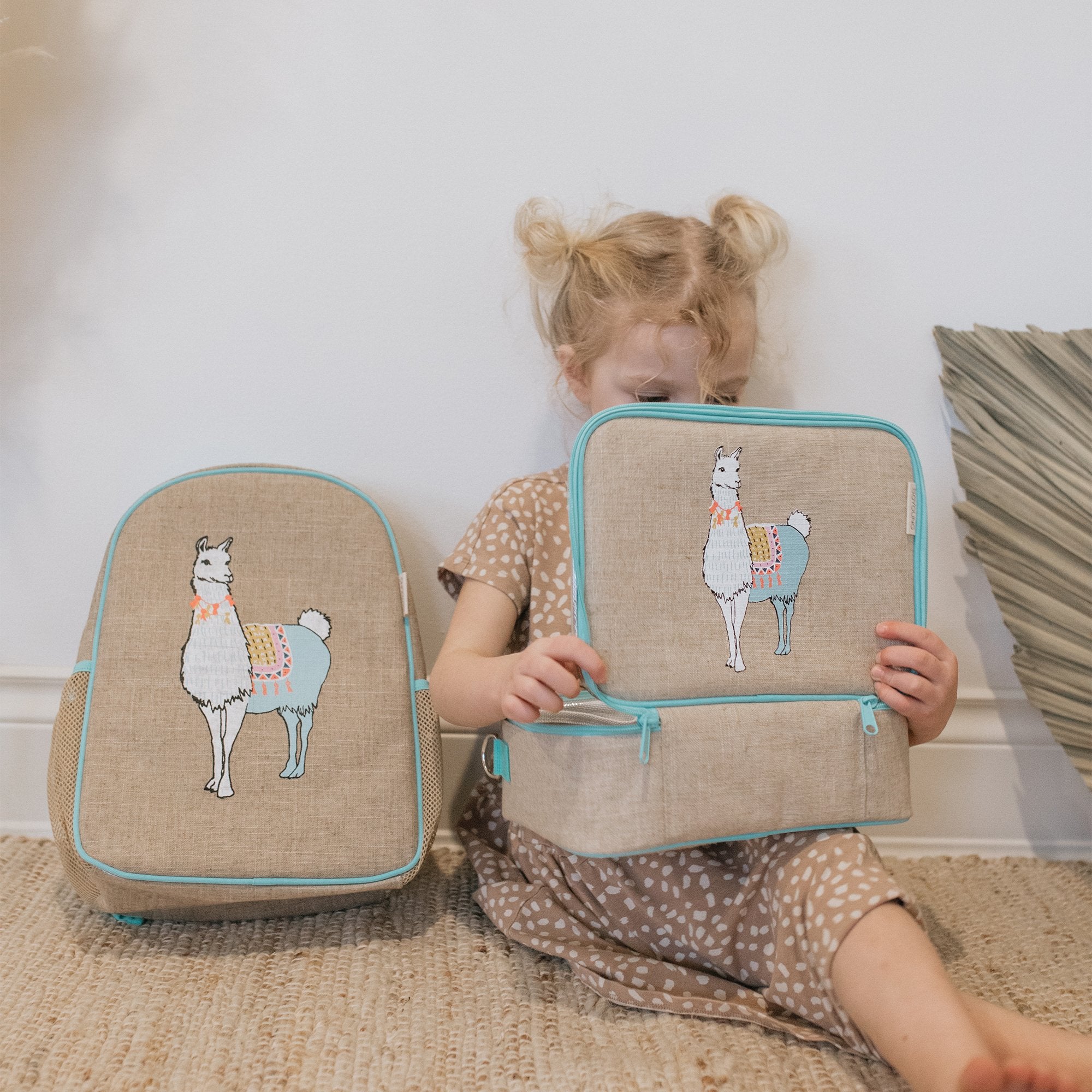 Groovy Llama Toddler Backpack