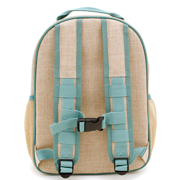 SoYoung Eco Linen Toddler Backpack Wee Gallery Alligator